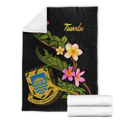 Tuvalu Polynesian Blanket - Plumeria Tribal