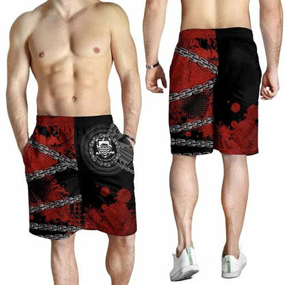 Tuvalu Polynesian Men Shorts - Polynesian Chain Style