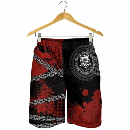 Tuvalu Polynesian Men Shorts - Polynesian Chain Style