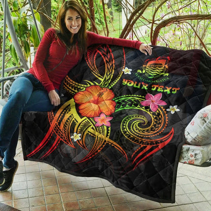 Tuvalu Polynesian Personalised Premium Quilt - Legend of Tuvalu (Reggae)