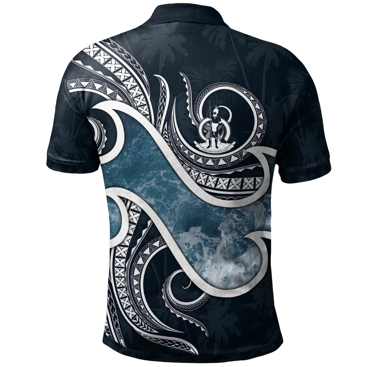 Tuvalu Polynesian Polo - Ocean Style