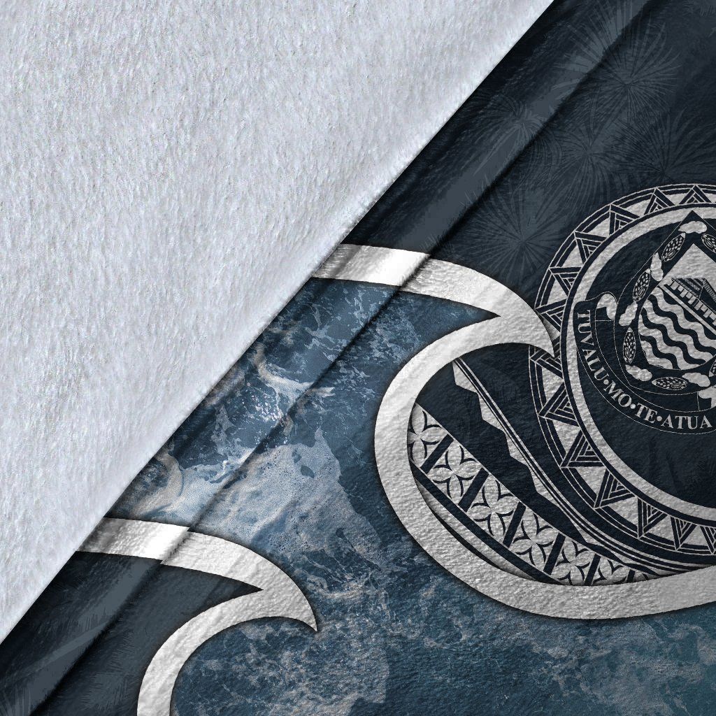 Tuvalu Polynesian Premium Blanket - Ocean Style