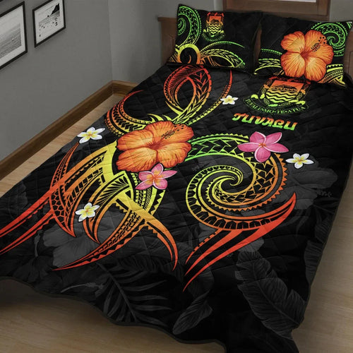 Tuvalu Polynesian Quilt Bed Set - Legend of Tuvalu (Reggae)