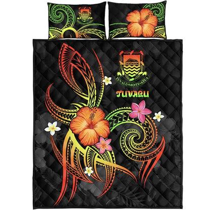 Tuvalu Polynesian Quilt Bed Set - Legend of Tuvalu (Reggae)
