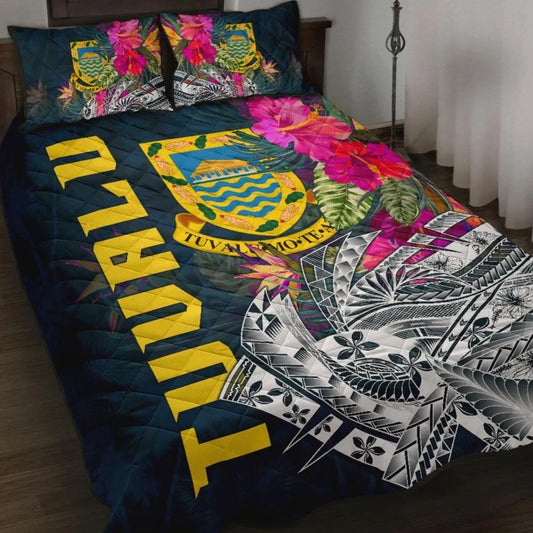 Tuvalu Quilt Bed Set - Summer Vibes