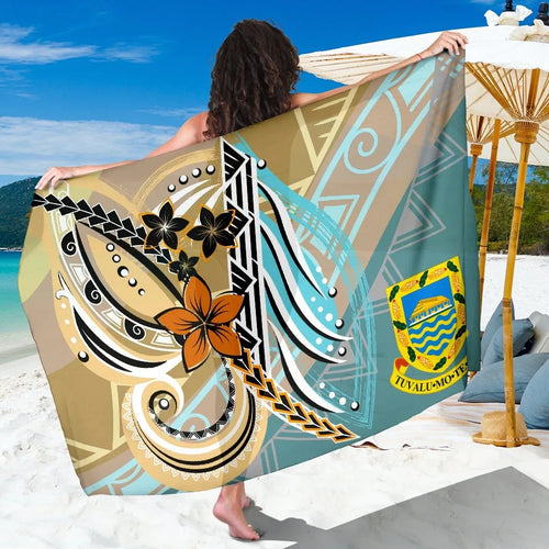 Tuvalu Sarong - Flower Ribons