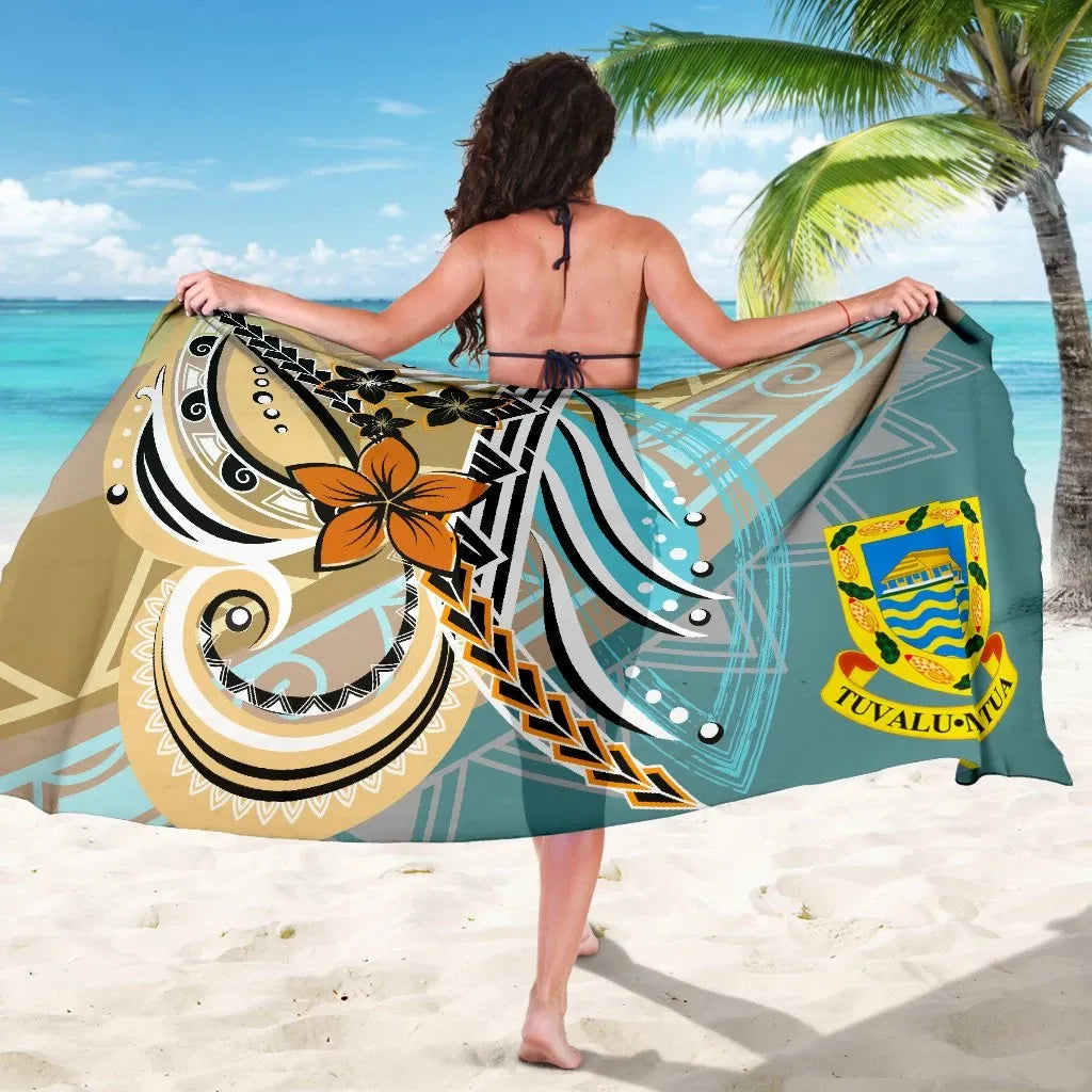 Tuvalu Sarong - Flower Ribons