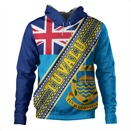 Tuvalu Hoodie Flag And Coat Of Arms