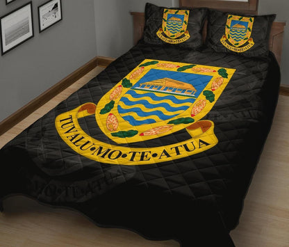 Tuvalu Polynesian Quilt Bed Set