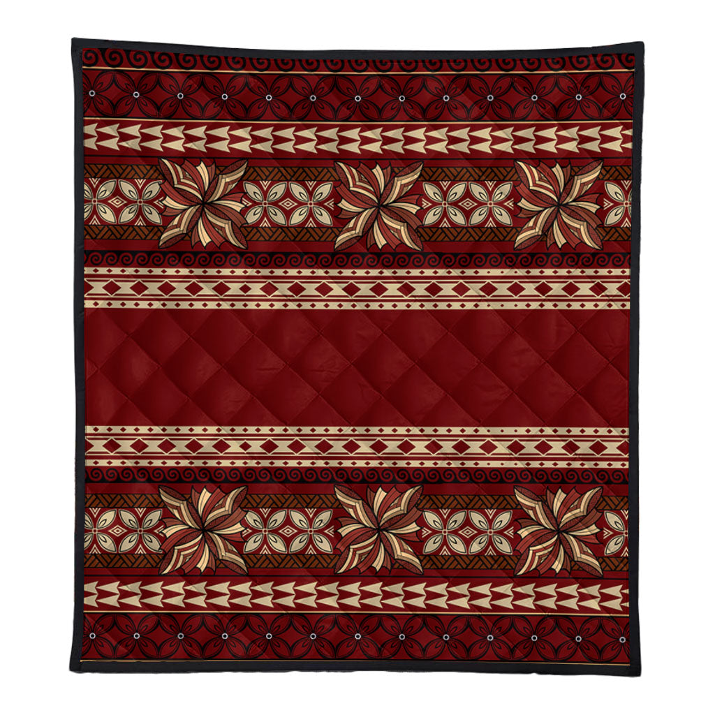 Samoa Premium Quilt Siapo Pattern Design