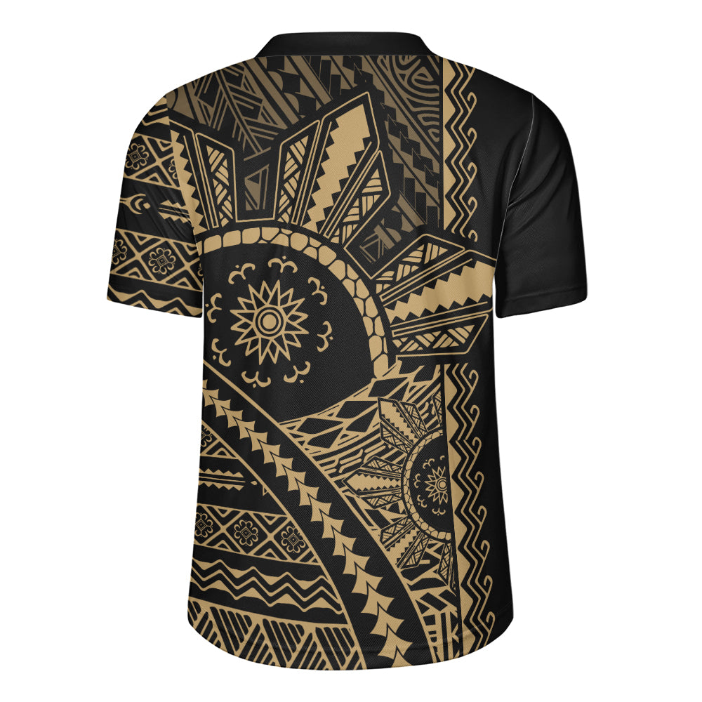 Philippines Filipinos Rugby Jersey Traditional Sun Batok Tattoo Design