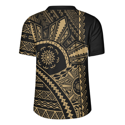 Philippines Filipinos Rugby Jersey Traditional Sun Batok Tattoo Design