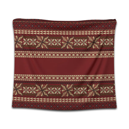 Samoa Tapestry Siapo Pattern Design