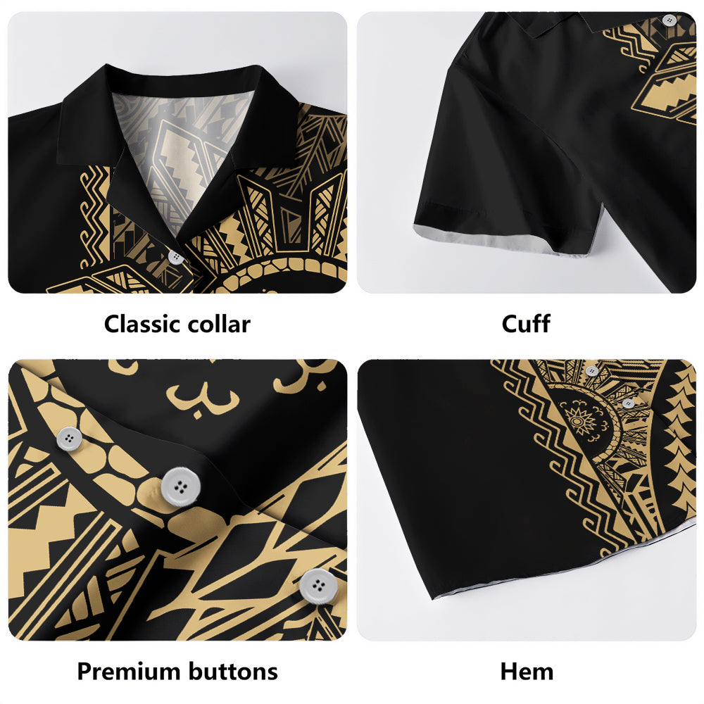 Philippines Filipinos Hawaiian Shirt Traditional Sun Batok Tattoo Design