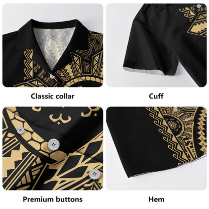 Philippines Filipinos Hawaiian Shirt Traditional Sun Batok Tattoo Design