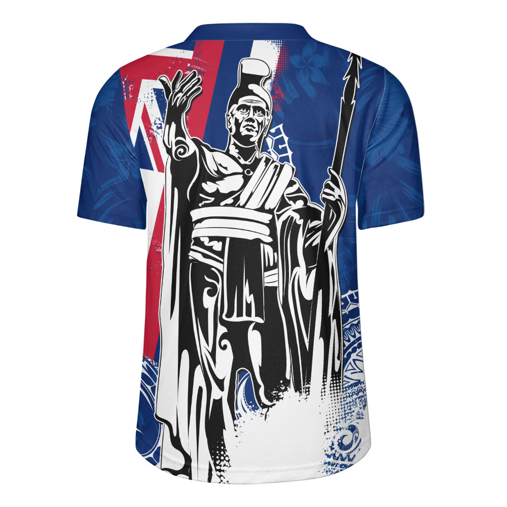 Hawaii Rugby Jersey King Kamehameha I Flag Tropical