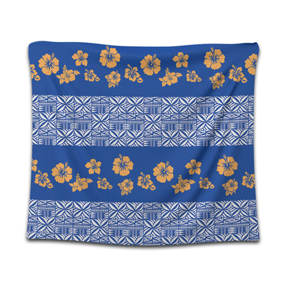 Samoa Tapestry Hibiscus Pattern Island