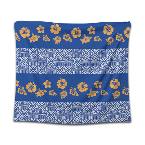 Samoa Tapestry Hibiscus Pattern Island
