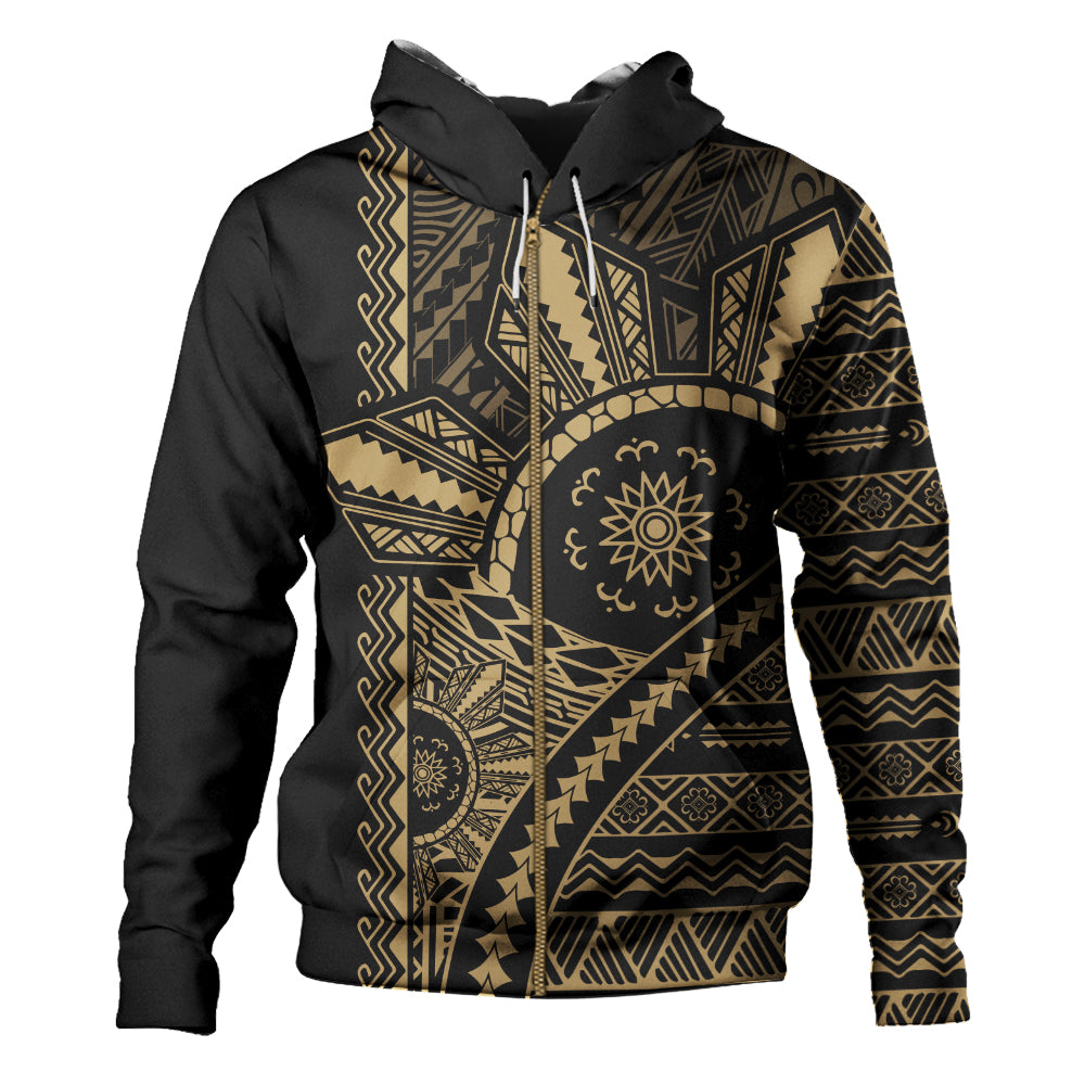 Philippines Filipinos Hoodie Traditional Sun Batok Tattoo Design
