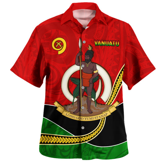 Vanuatu Hawaiian Shirt Melanesian Spirit Totem Art