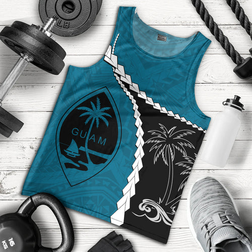 Guam Tank Top Tribal Spirits Coconut Tree