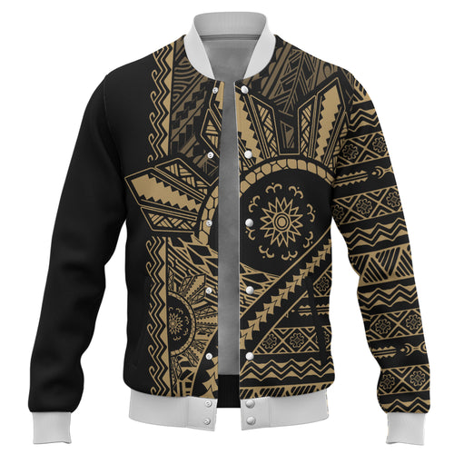 Philippines Filipinos Baseball Jacket Traditional Sun Batok Tattoo Design