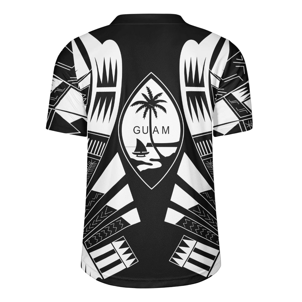 Guam Rugby Jersey Polynesian Tribal Premium Style