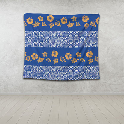 Samoa Tapestry Hibiscus Pattern Island