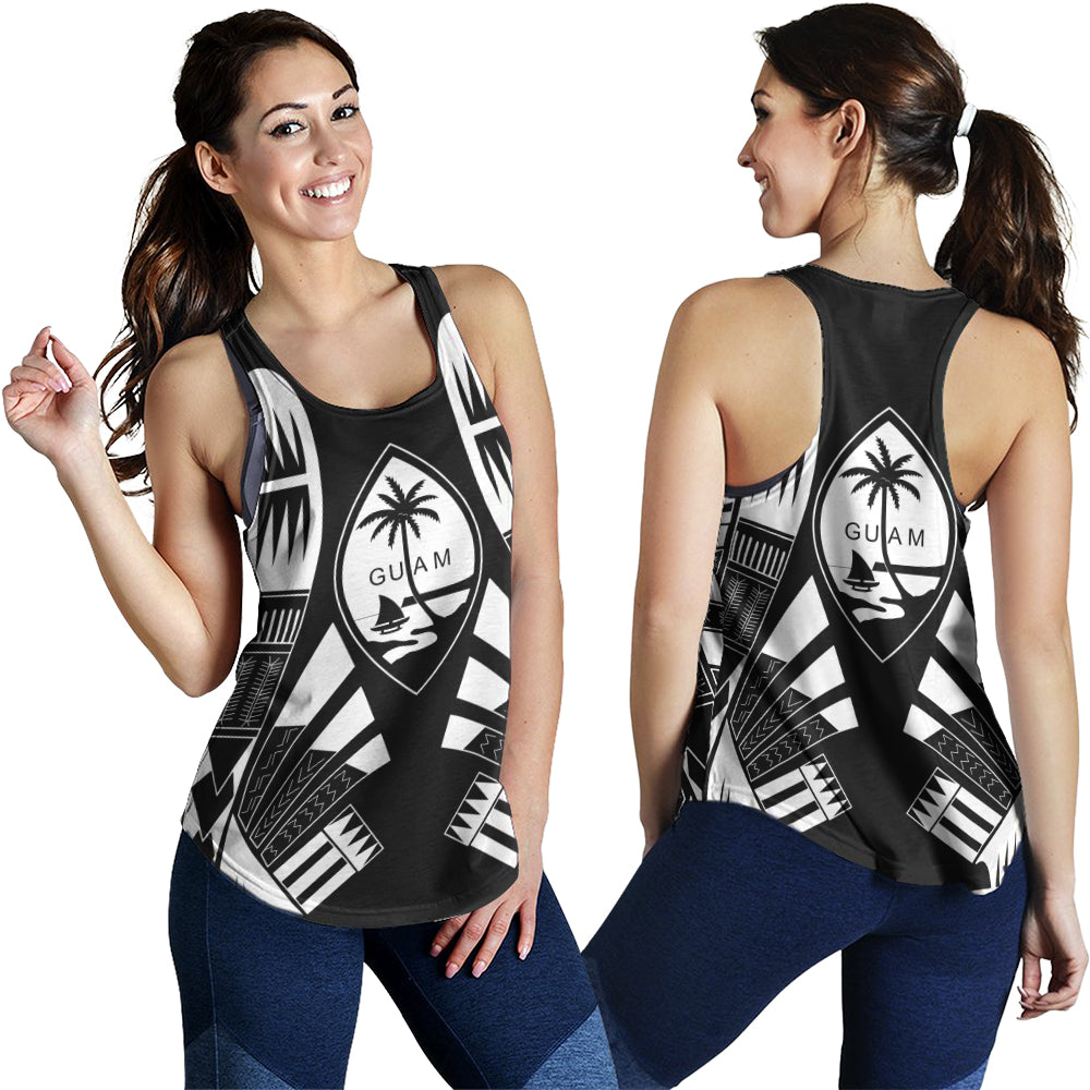 Guam Women Tank Polynesian Tribal Premium Style