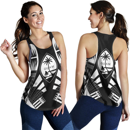 Guam Women Tank Polynesian Tribal Premium Style