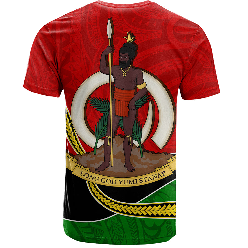 Vanuatu T-Shirt Melanesian Spirit Totem Art