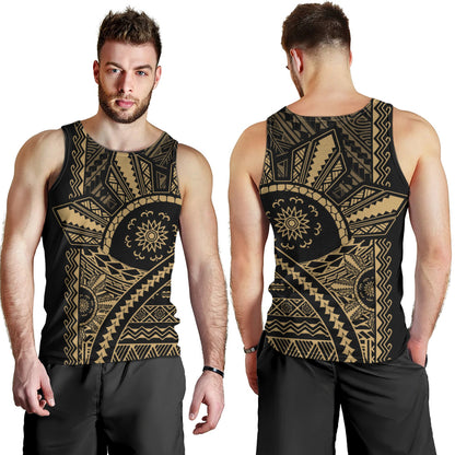 Philippines Filipinos Tank Top Traditional Sun Batok Tattoo Design