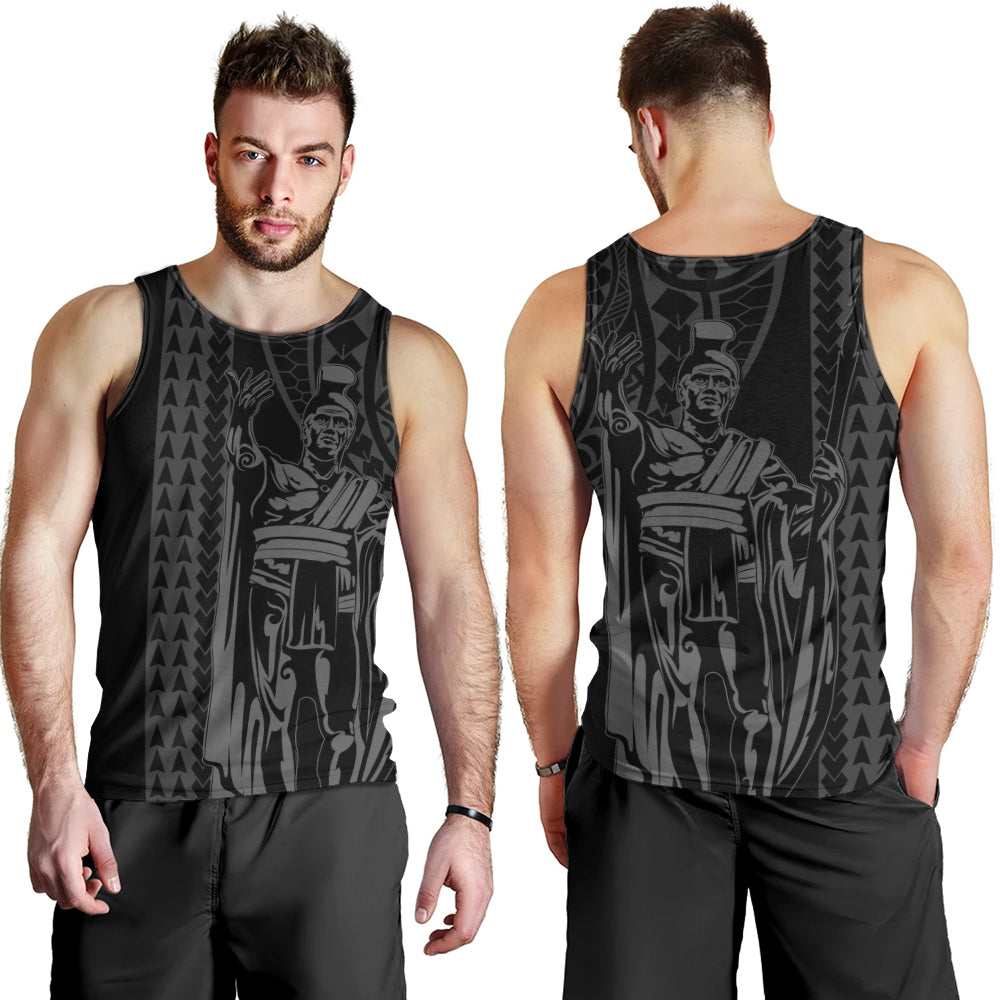Hawaii Tank Top Polynesian Tribal King Kamehameha I Kakau
