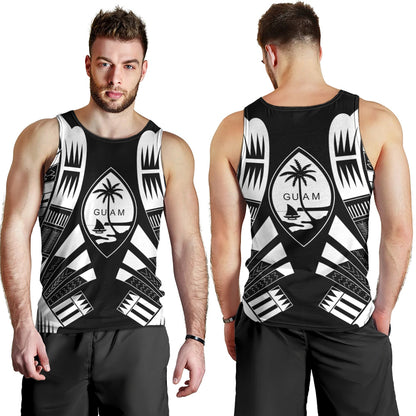 Guam Tank Top Polynesian Tribal Premium Style