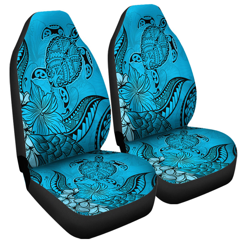 Hawaii Car Seat Covers Tribal Turtle And Flowers Island Life