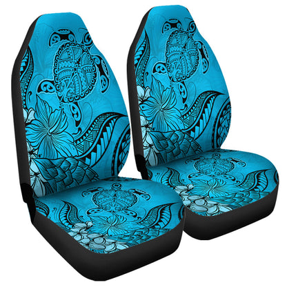 Hawaii Car Seat Covers Tribal Turtle And Flowers Island Life
