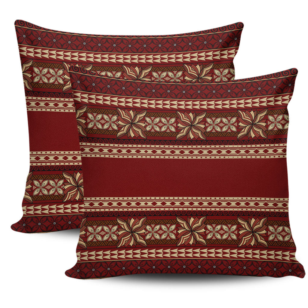 Samoa Pillow Cases Siapo Pattern Design