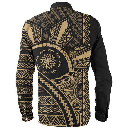 Philippines Filipinos Long Sleeve Shirt Traditional Sun Batok Tattoo Design