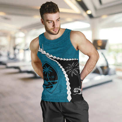 Guam Tank Top Tribal Spirits Coconut Tree