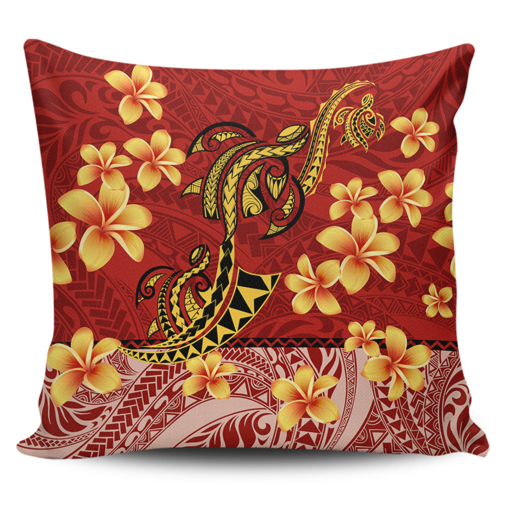 Hawaii Pillow Cases Plumeria Flower Fabric Design