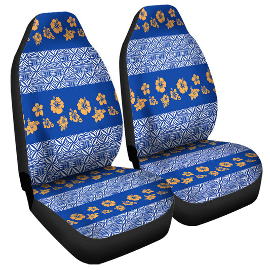 Samoa Car Seat Covers Hibiscus Pattern Island