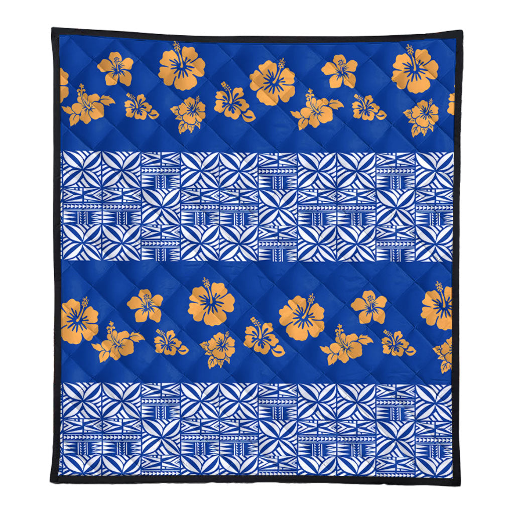 Samoa Premium Quilt Hibiscus Pattern Island