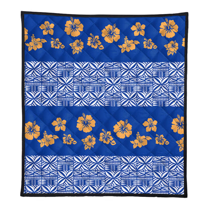 Samoa Premium Quilt Hibiscus Pattern Island