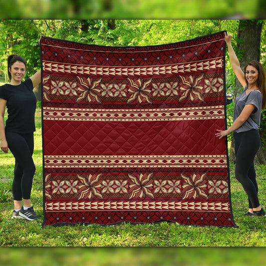 Samoa Premium Quilt Siapo Pattern Design