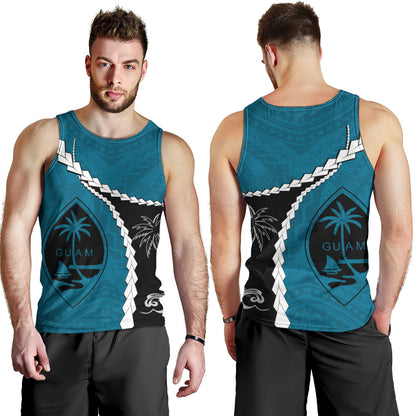 Guam Tank Top Tribal Spirits Coconut Tree