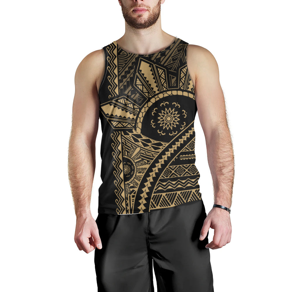 Philippines Filipinos Tank Top Traditional Sun Batok Tattoo Design