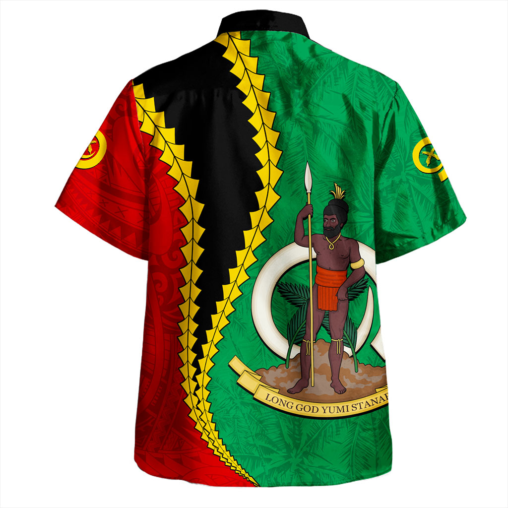 Fiji Hawaiian Shirt Fiji Day Tanoa Hibiscus Fijian Tapa Masi Pattern