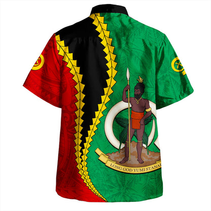 Fiji Hawaiian Shirt Fiji Day Tanoa Hibiscus Fijian Tapa Masi Pattern