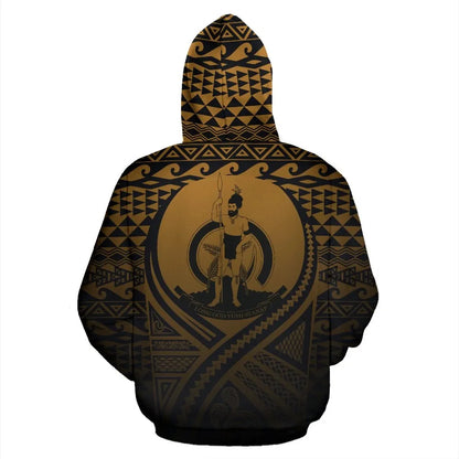Vanuatu All Over Hoodie Lift Up Gold