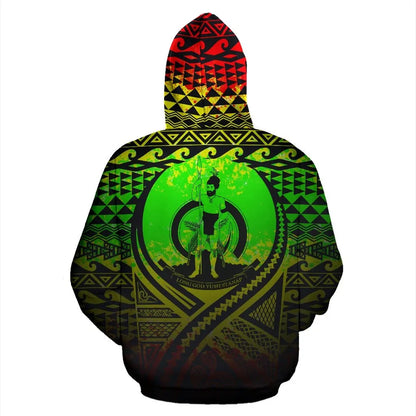 Vanuatu All Over Hoodie Lift Up Reggae